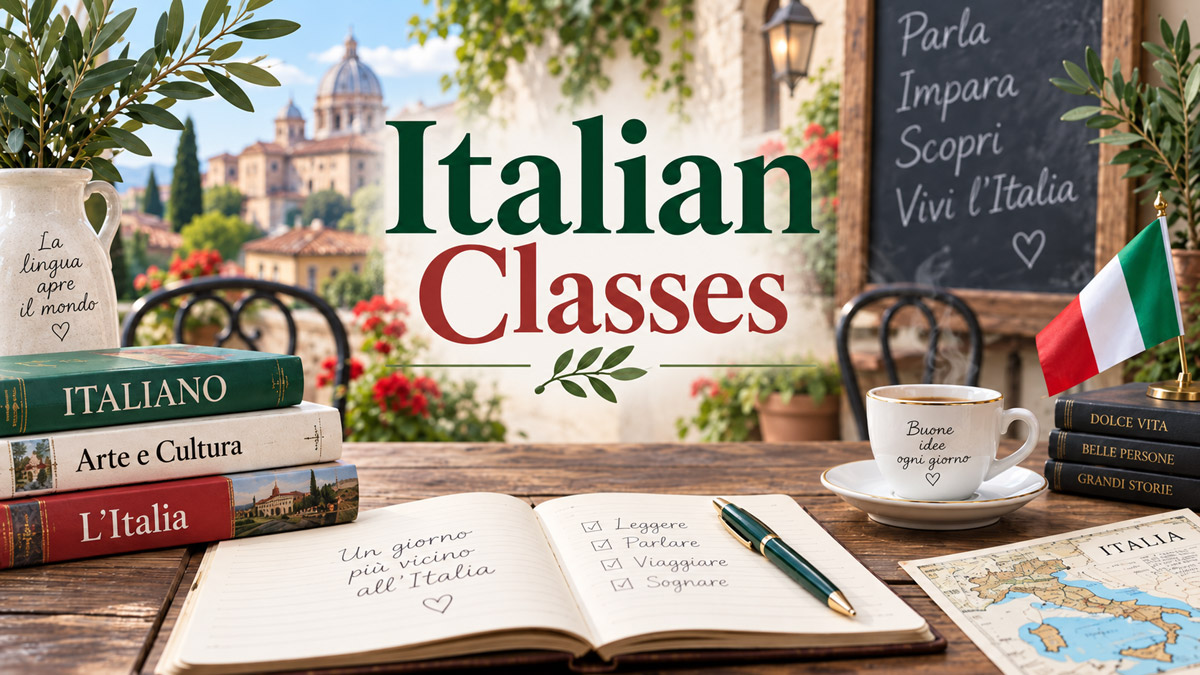 italian classes at Sons of Italy Club